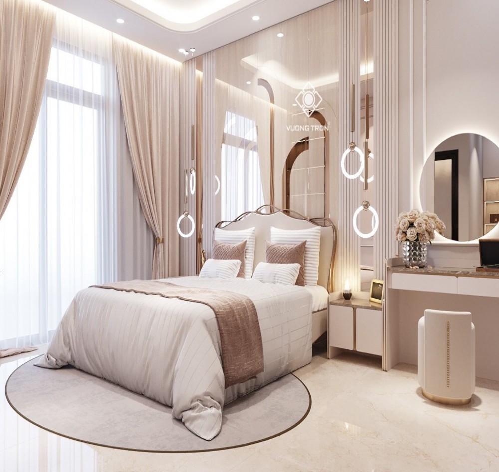 Biệt thự hiện đại Luxury chị Cúc - Long An