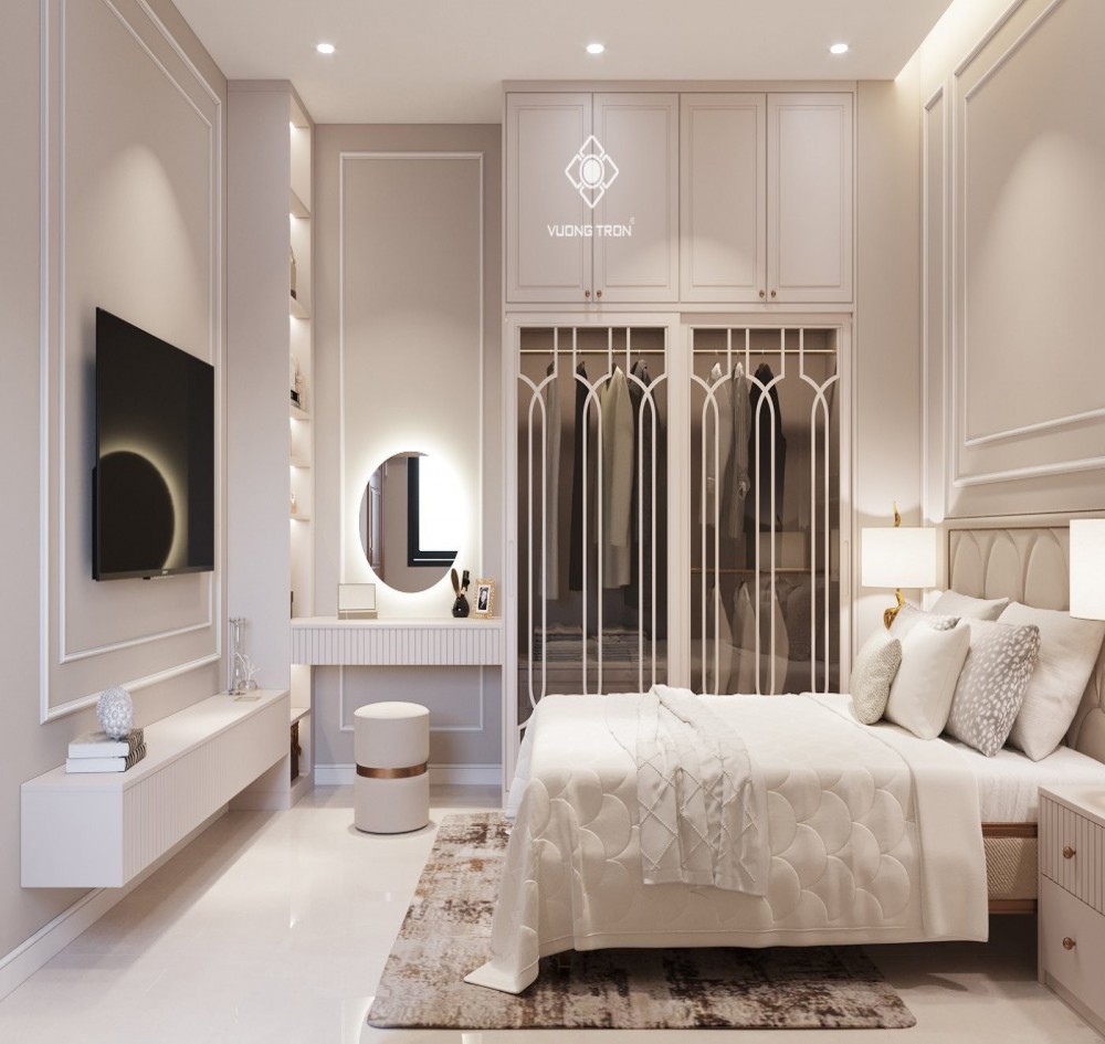 Biệt thự hiện đại Luxury chị Cúc - Long An