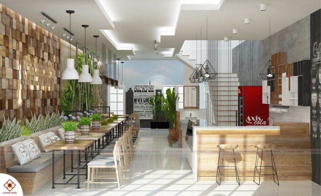 Thiết kế nội thất quán cafe: Cùng Max Model khám phá thiết kế nội thất quán cafe đẹp nhất với phong cách hiện đại, trẻ trung và ấm cúng. Tạo không gian đặc biệt để khách hàng có trải nghiệm độc đáo và thú vị.
